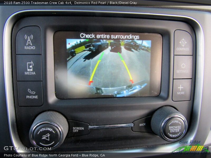 Delmonico Red Pearl / Black/Diesel Gray 2018 Ram 2500 Tradesman Crew Cab 4x4