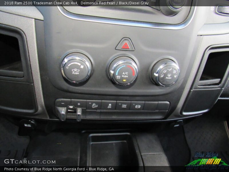 Delmonico Red Pearl / Black/Diesel Gray 2018 Ram 2500 Tradesman Crew Cab 4x4