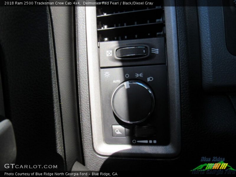 Delmonico Red Pearl / Black/Diesel Gray 2018 Ram 2500 Tradesman Crew Cab 4x4