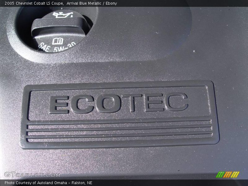 Arrival Blue Metallic / Ebony 2005 Chevrolet Cobalt LS Coupe