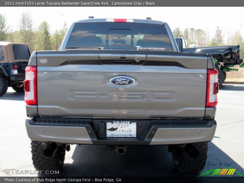 Carbonized Gray / Black 2021 Ford F150 Lariat Tuscany Badlander SuperCrew 4x4