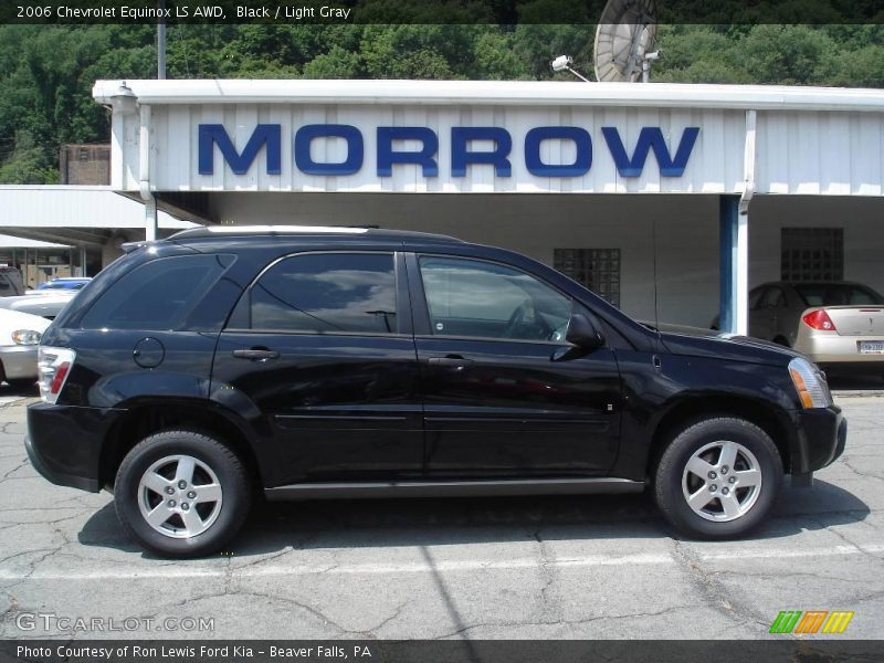 Black / Light Gray 2006 Chevrolet Equinox LS AWD