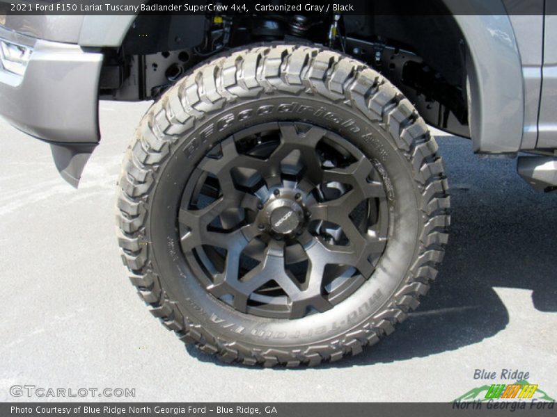 Carbonized Gray / Black 2021 Ford F150 Lariat Tuscany Badlander SuperCrew 4x4