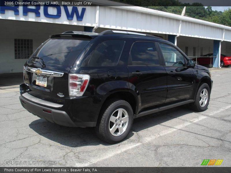 Black / Light Gray 2006 Chevrolet Equinox LS AWD