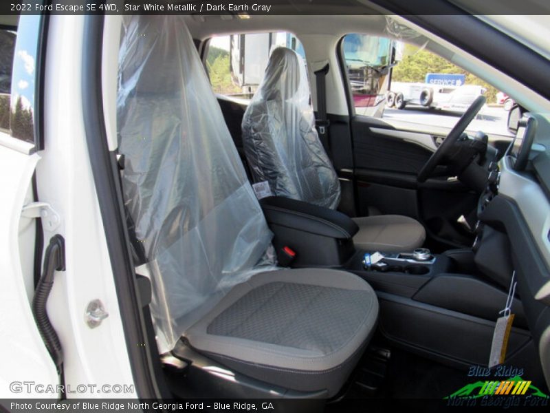 Star White Metallic / Dark Earth Gray 2022 Ford Escape SE 4WD