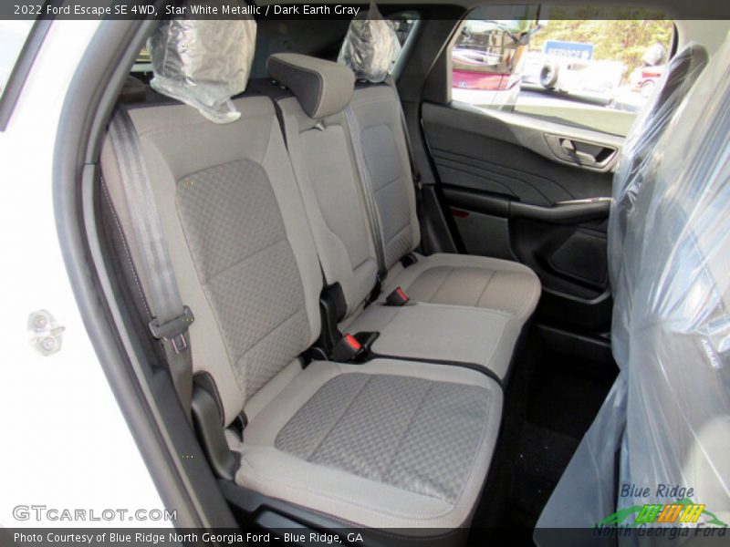 Star White Metallic / Dark Earth Gray 2022 Ford Escape SE 4WD