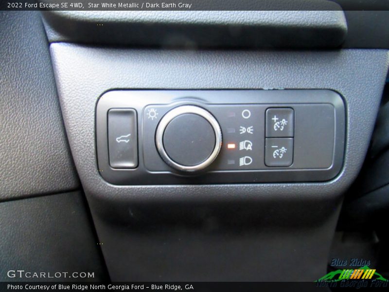 Star White Metallic / Dark Earth Gray 2022 Ford Escape SE 4WD