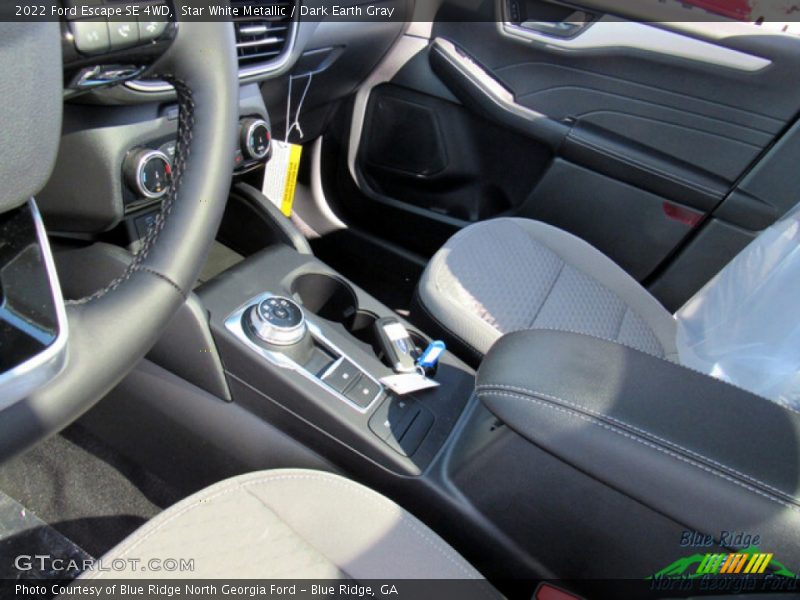 Star White Metallic / Dark Earth Gray 2022 Ford Escape SE 4WD
