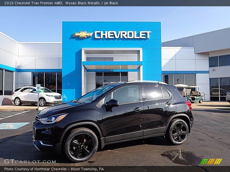 Mosaic Black Metallic / Jet Black 2019 Chevrolet Trax Premier AWD
