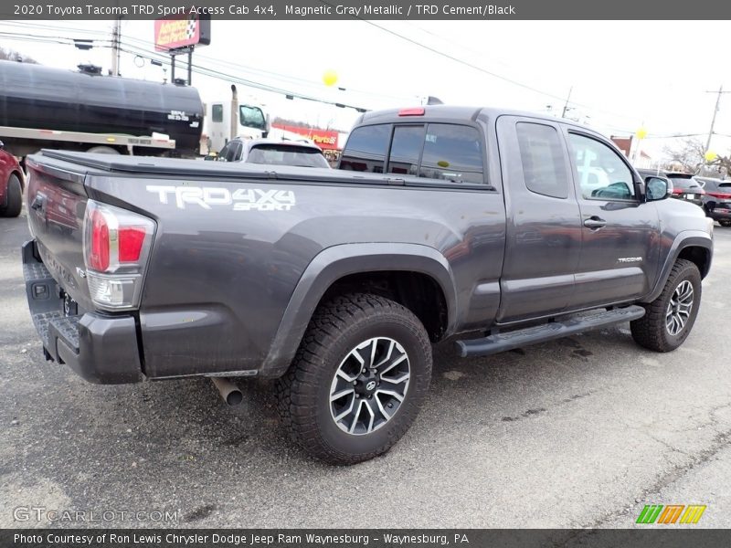 Magnetic Gray Metallic / TRD Cement/Black 2020 Toyota Tacoma TRD Sport Access Cab 4x4