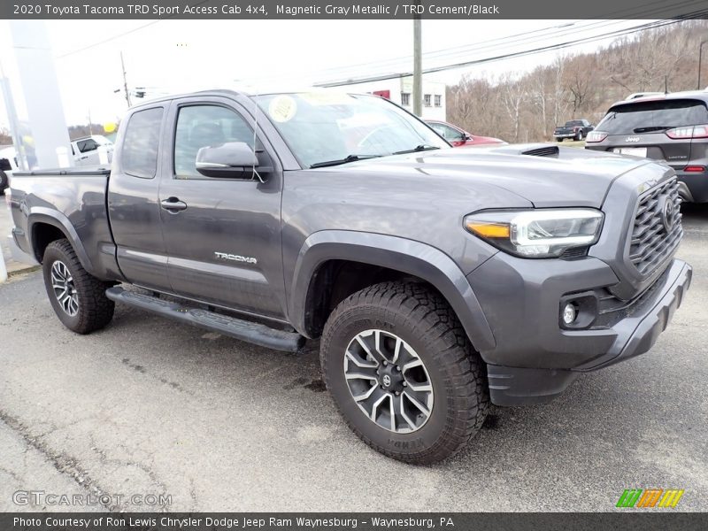 Front 3/4 View of 2020 Tacoma TRD Sport Access Cab 4x4