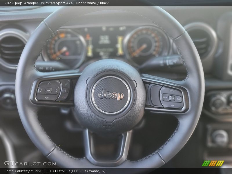 Bright White / Black 2022 Jeep Wrangler Unlimited Sport 4x4