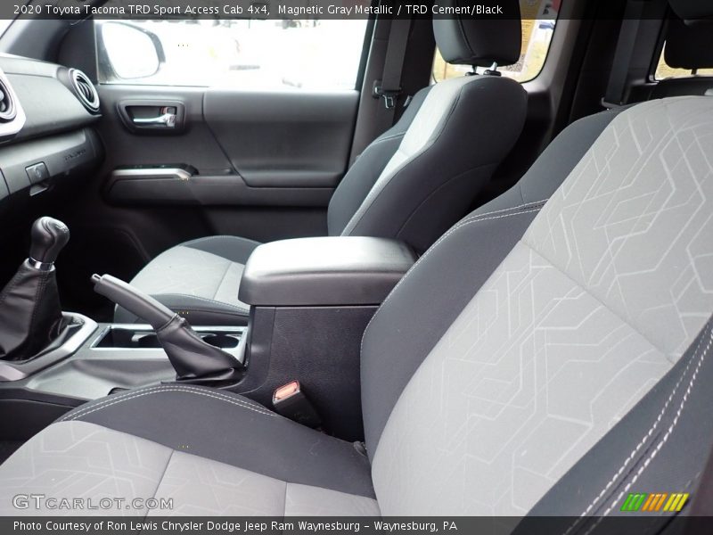 Front Seat of 2020 Tacoma TRD Sport Access Cab 4x4