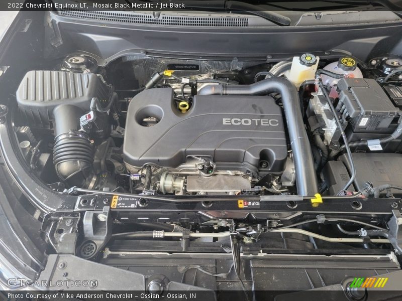 Mosaic Black Metallic / Jet Black 2022 Chevrolet Equinox LT