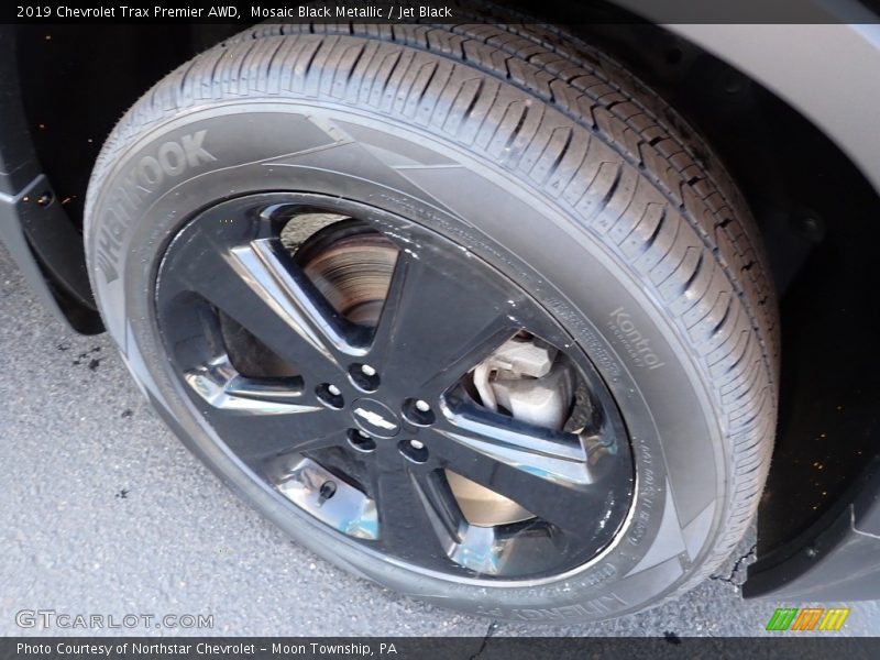 Mosaic Black Metallic / Jet Black 2019 Chevrolet Trax Premier AWD