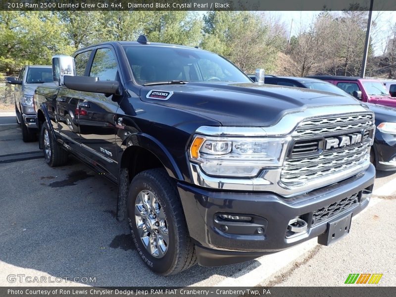 Diamond Black Crystal Pearl / Black 2019 Ram 2500 Limited Crew Cab 4x4