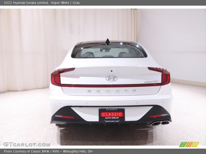 Hyper White / Gray 2022 Hyundai Sonata Limited
