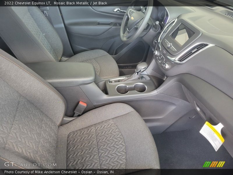 Mosaic Black Metallic / Jet Black 2022 Chevrolet Equinox LT