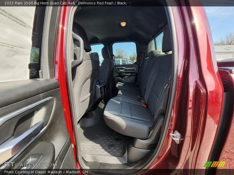 Delmonico Red Pearl / Black 2022 Ram 1500 Big Horn Quad Cab 4x4