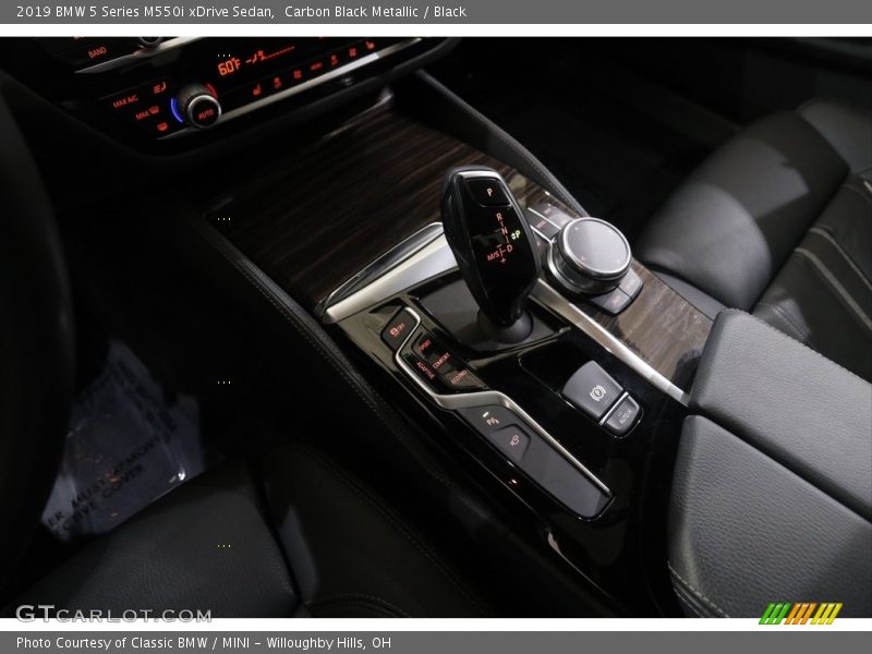 Carbon Black Metallic / Black 2019 BMW 5 Series M550i xDrive Sedan