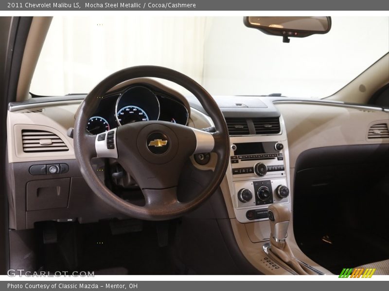 Mocha Steel Metallic / Cocoa/Cashmere 2011 Chevrolet Malibu LS