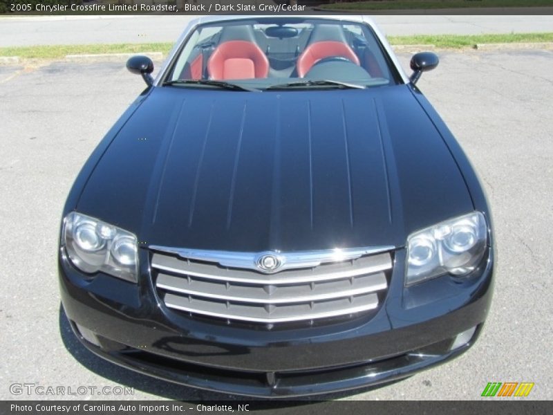 Black / Dark Slate Grey/Cedar 2005 Chrysler Crossfire Limited Roadster
