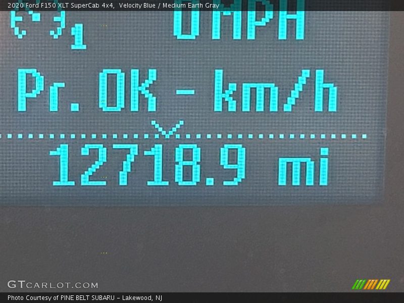 Velocity Blue / Medium Earth Gray 2020 Ford F150 XLT SuperCab 4x4