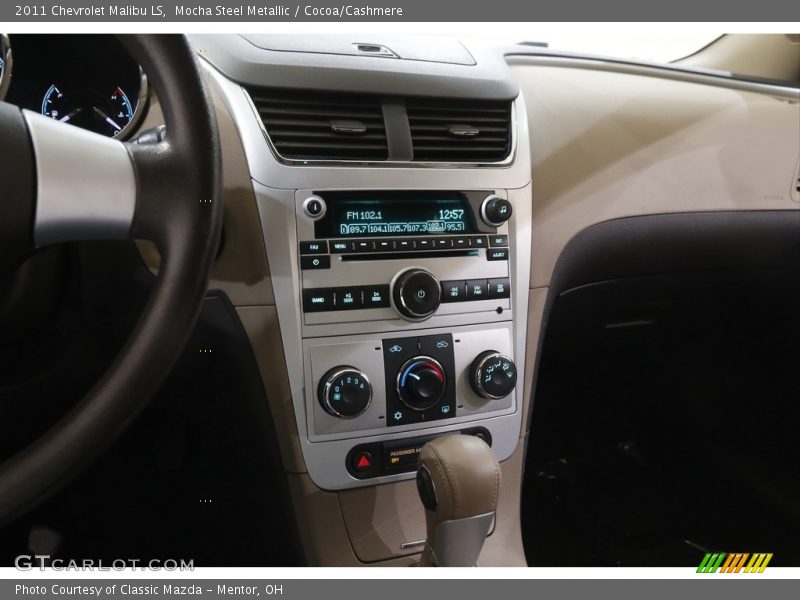 Mocha Steel Metallic / Cocoa/Cashmere 2011 Chevrolet Malibu LS