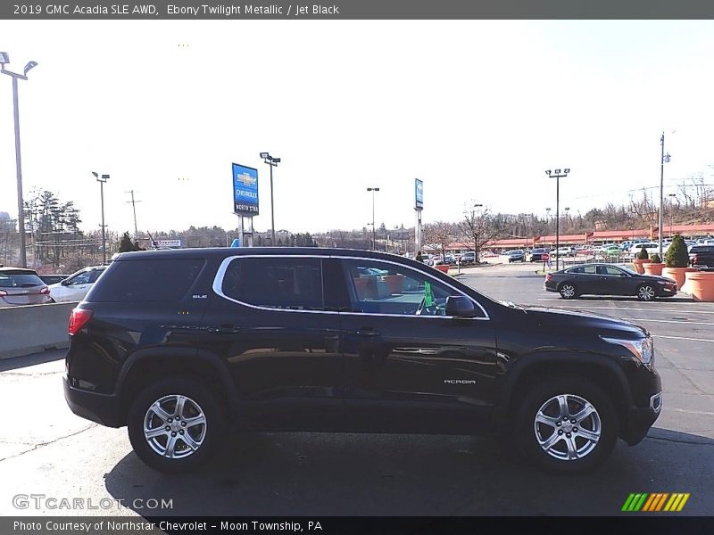 Ebony Twilight Metallic / Jet Black 2019 GMC Acadia SLE AWD