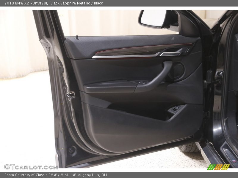Black Sapphire Metallic / Black 2018 BMW X2 xDrive28i