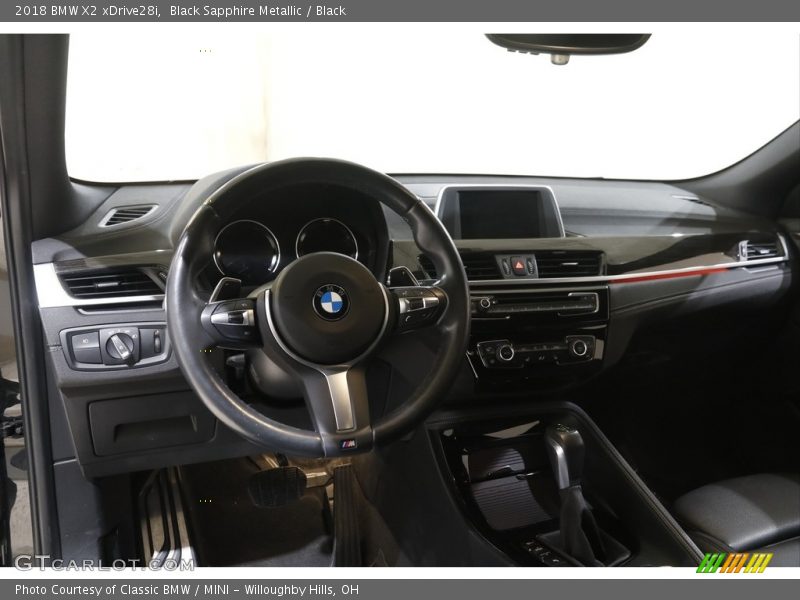 Black Sapphire Metallic / Black 2018 BMW X2 xDrive28i