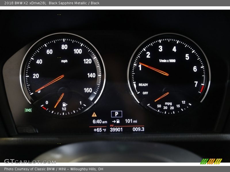 Black Sapphire Metallic / Black 2018 BMW X2 xDrive28i