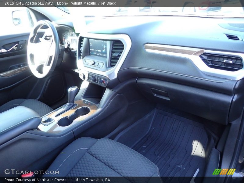Ebony Twilight Metallic / Jet Black 2019 GMC Acadia SLE AWD