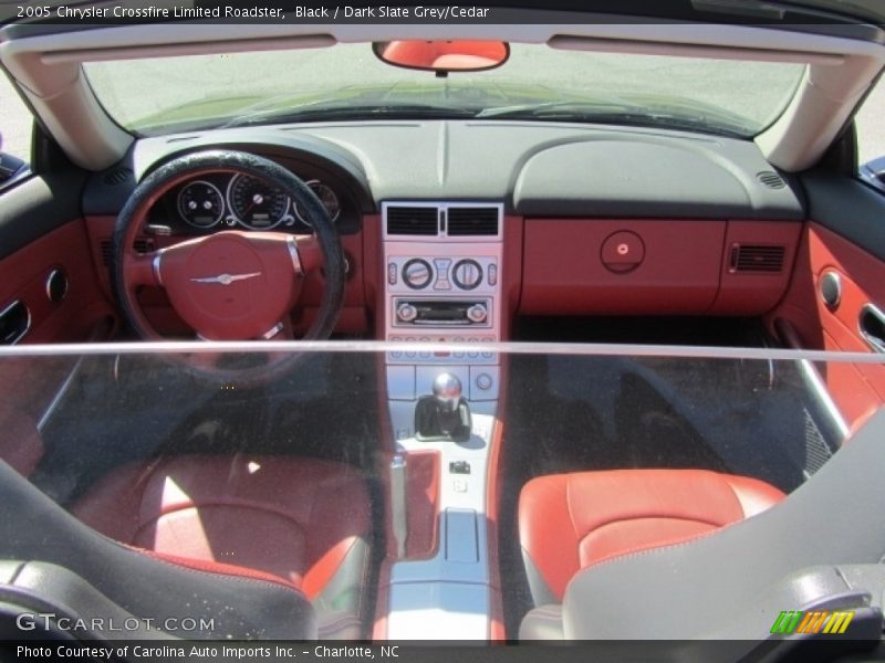 Black / Dark Slate Grey/Cedar 2005 Chrysler Crossfire Limited Roadster