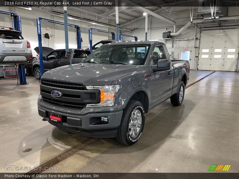 Lead Foot / Earth Gray 2018 Ford F150 XL Regular Cab 4x4