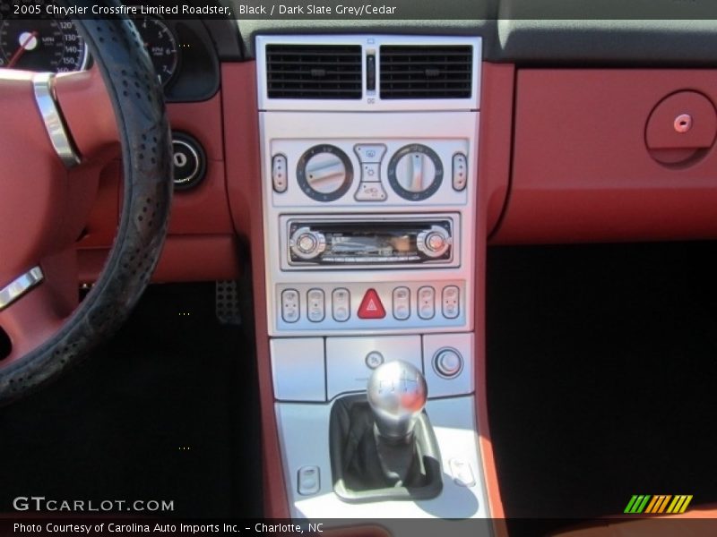 Black / Dark Slate Grey/Cedar 2005 Chrysler Crossfire Limited Roadster