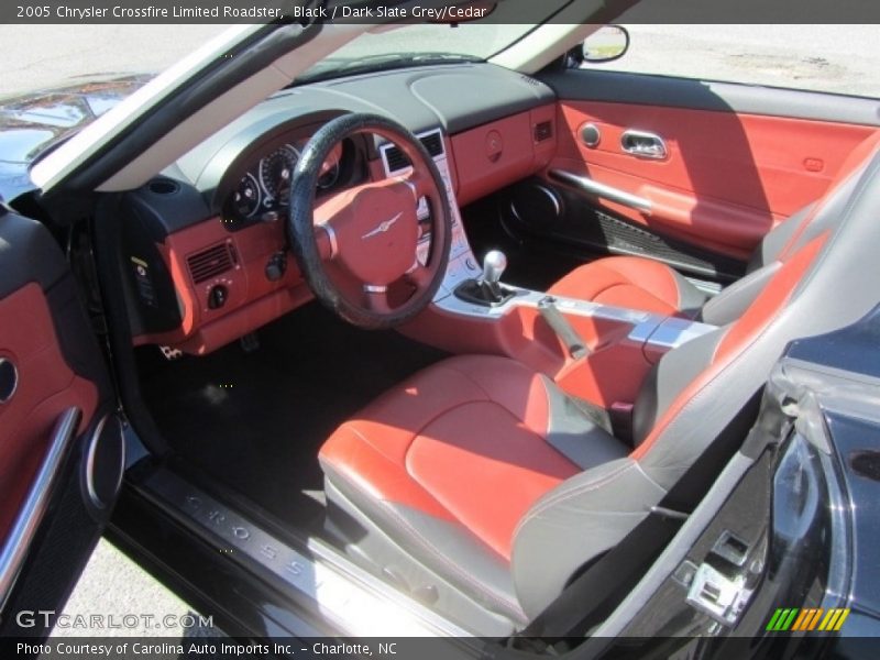  2005 Crossfire Limited Roadster Dark Slate Grey/Cedar Interior