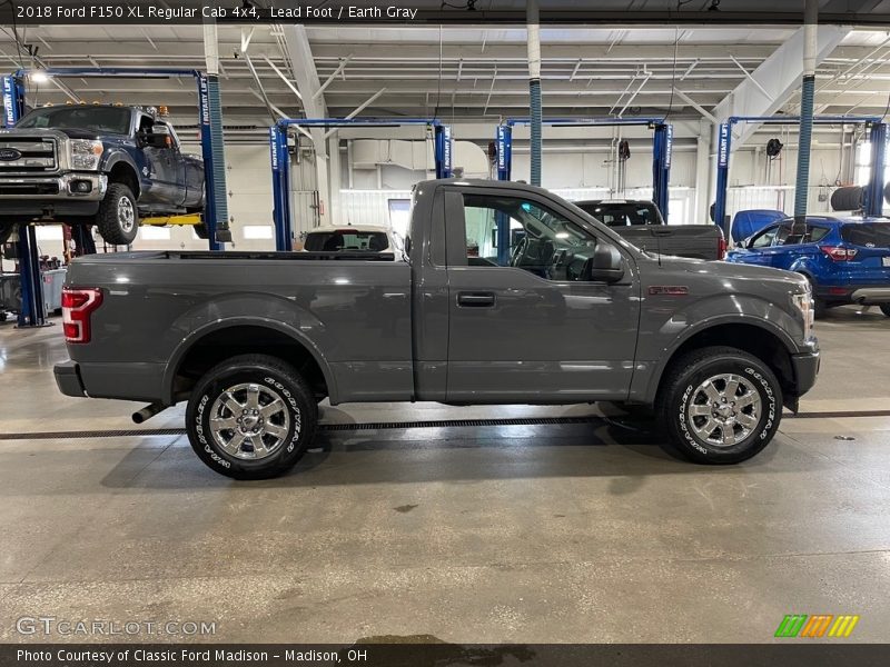 Lead Foot / Earth Gray 2018 Ford F150 XL Regular Cab 4x4