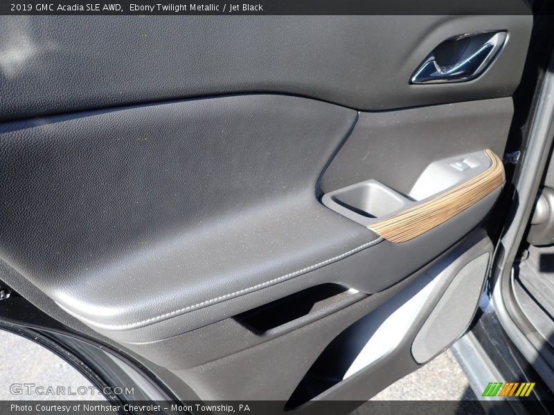 Ebony Twilight Metallic / Jet Black 2019 GMC Acadia SLE AWD