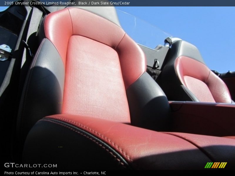 Black / Dark Slate Grey/Cedar 2005 Chrysler Crossfire Limited Roadster