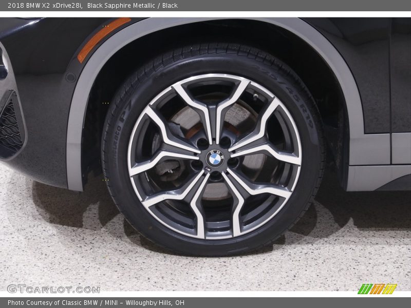 Black Sapphire Metallic / Black 2018 BMW X2 xDrive28i