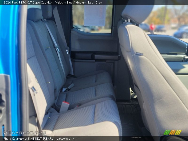 Velocity Blue / Medium Earth Gray 2020 Ford F150 XLT SuperCab 4x4