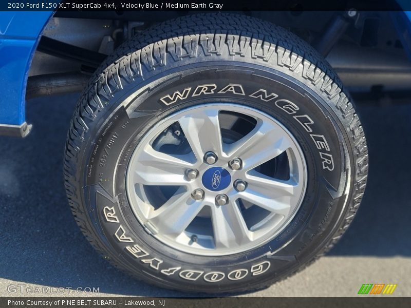 Velocity Blue / Medium Earth Gray 2020 Ford F150 XLT SuperCab 4x4