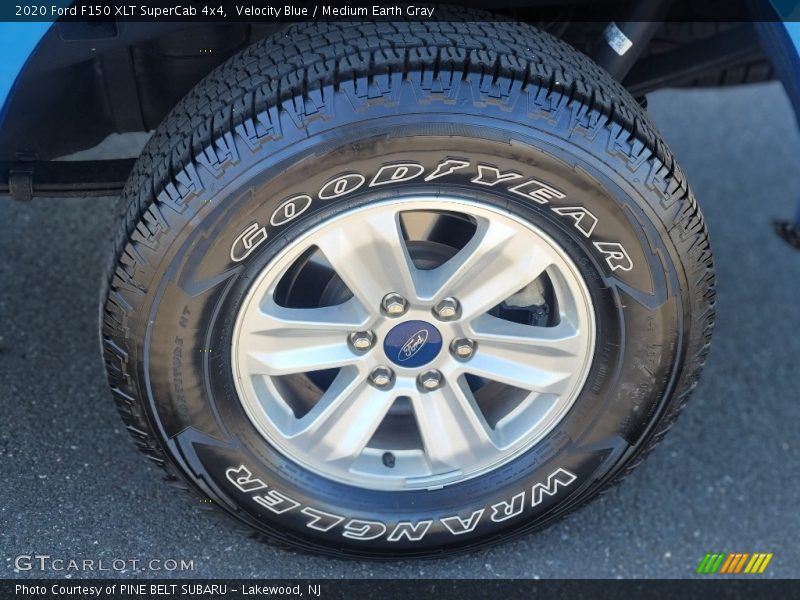 Velocity Blue / Medium Earth Gray 2020 Ford F150 XLT SuperCab 4x4