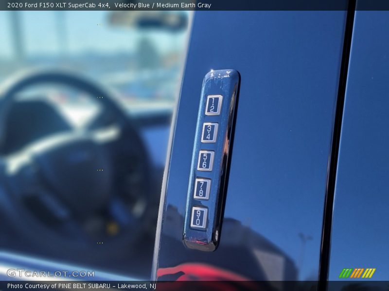 Velocity Blue / Medium Earth Gray 2020 Ford F150 XLT SuperCab 4x4