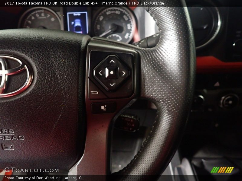 Inferno Orange / TRD Black/Orange 2017 Toyota Tacoma TRD Off Road Double Cab 4x4