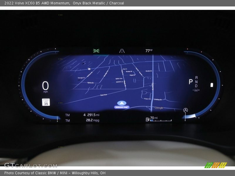 Navigation of 2022 XC60 B5 AWD Momentum