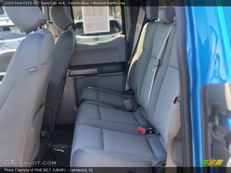 Velocity Blue / Medium Earth Gray 2020 Ford F150 XLT SuperCab 4x4