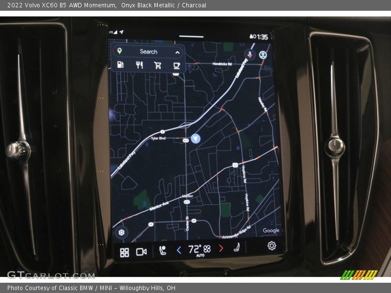 Navigation of 2022 XC60 B5 AWD Momentum