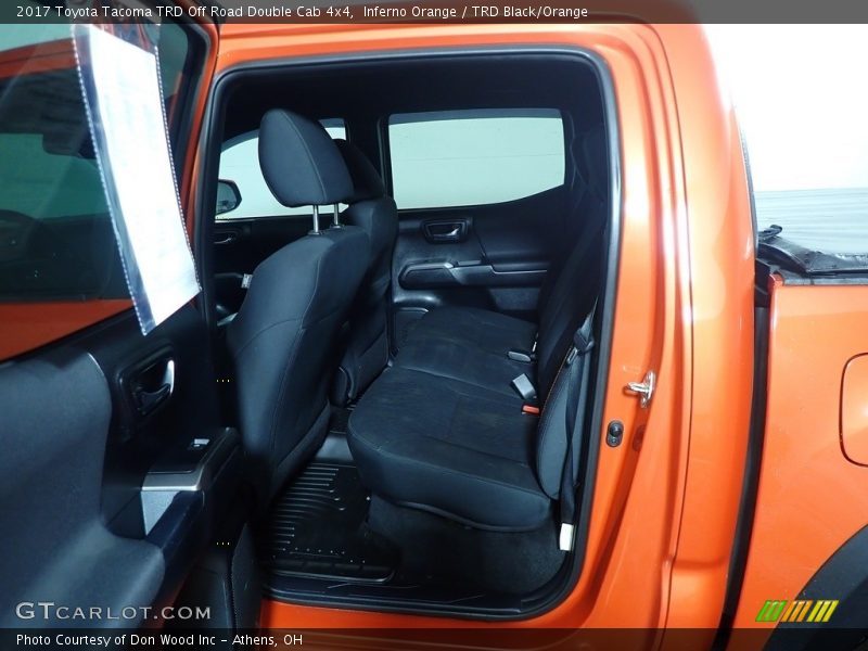 Inferno Orange / TRD Black/Orange 2017 Toyota Tacoma TRD Off Road Double Cab 4x4